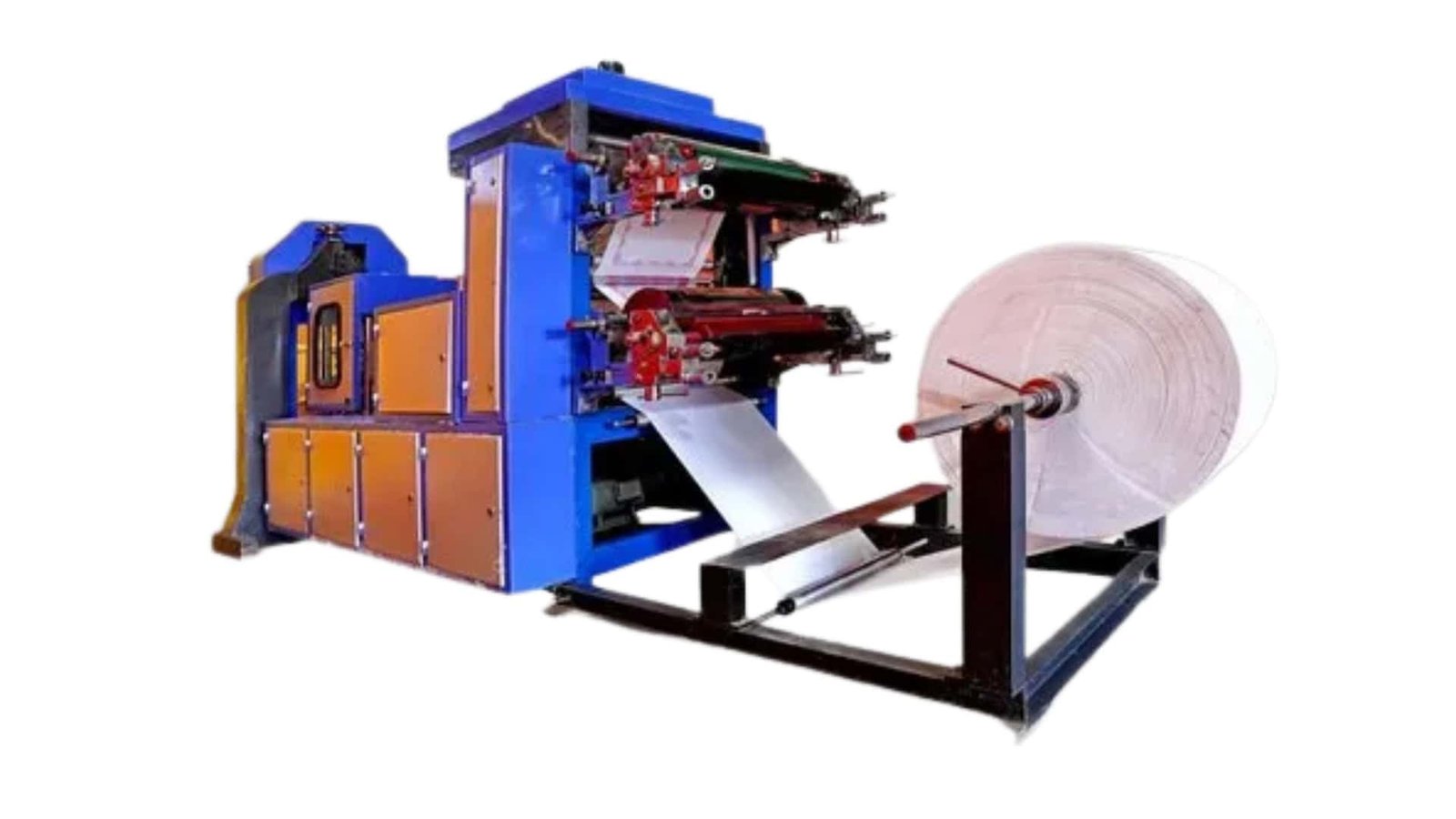 Double printing Double Embossing Tissue Paper Napkin Machine