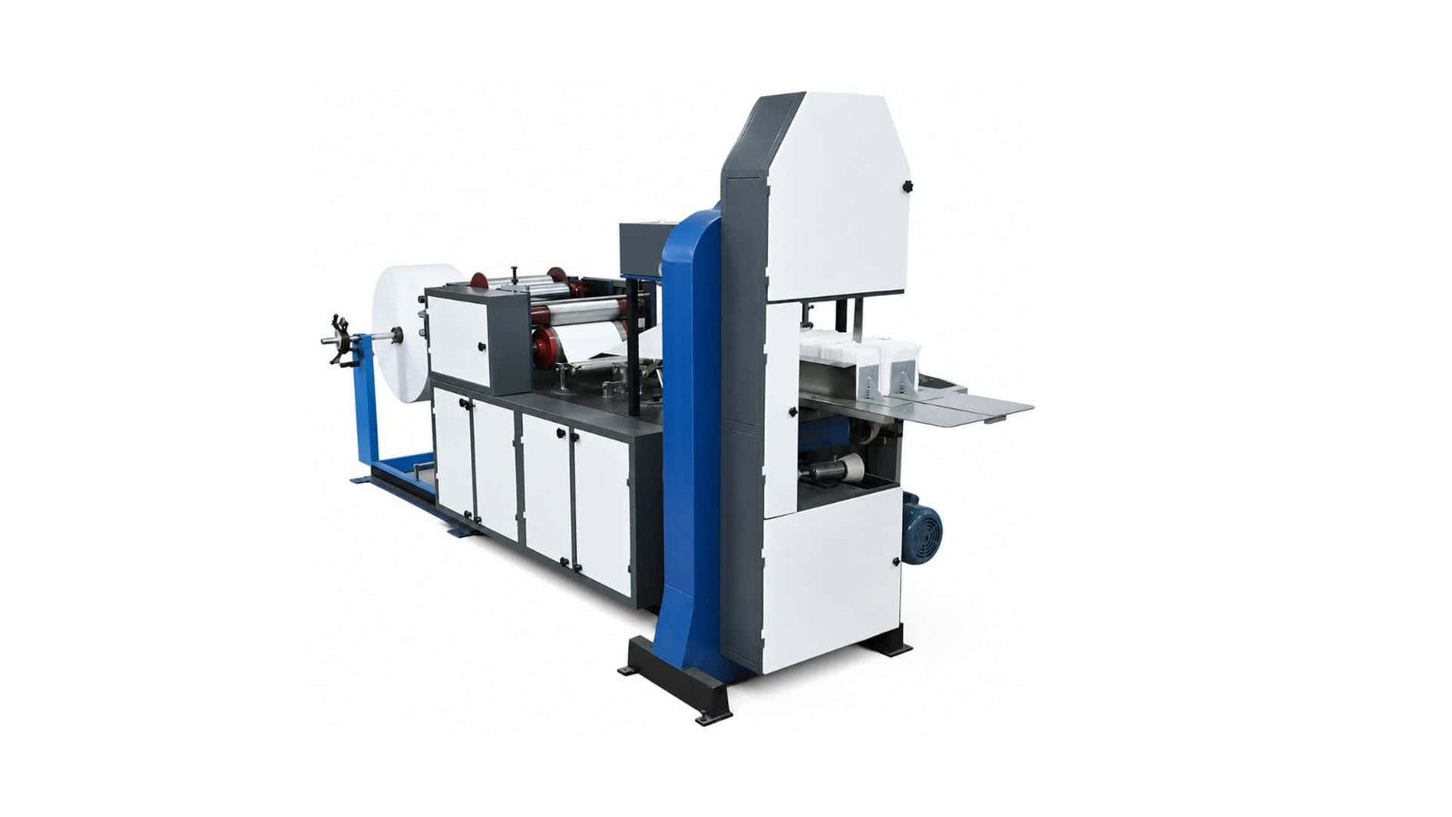 Tissue paper napkin machine